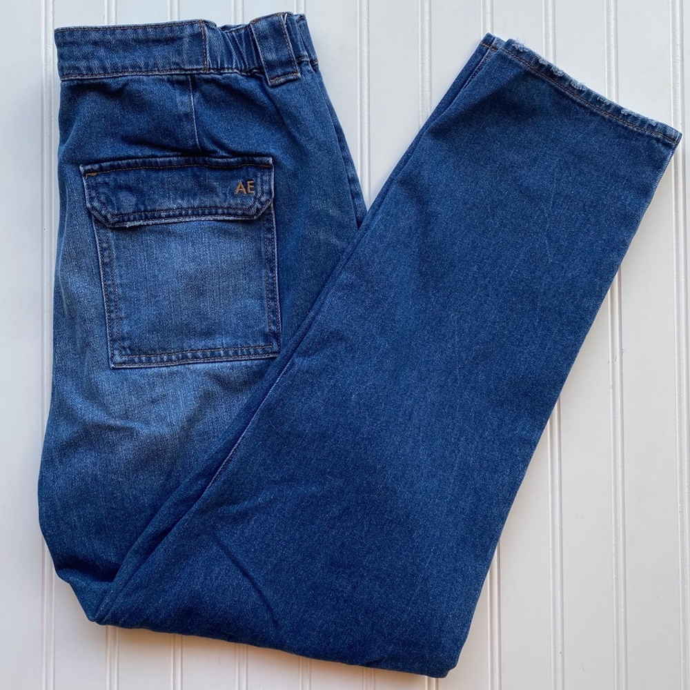 American Eagle pleat cargo jeans!